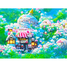 Load image into Gallery viewer, Huancan - Dream Shop - 60*45CM 11CT 3 Stamped Cross Stitch
