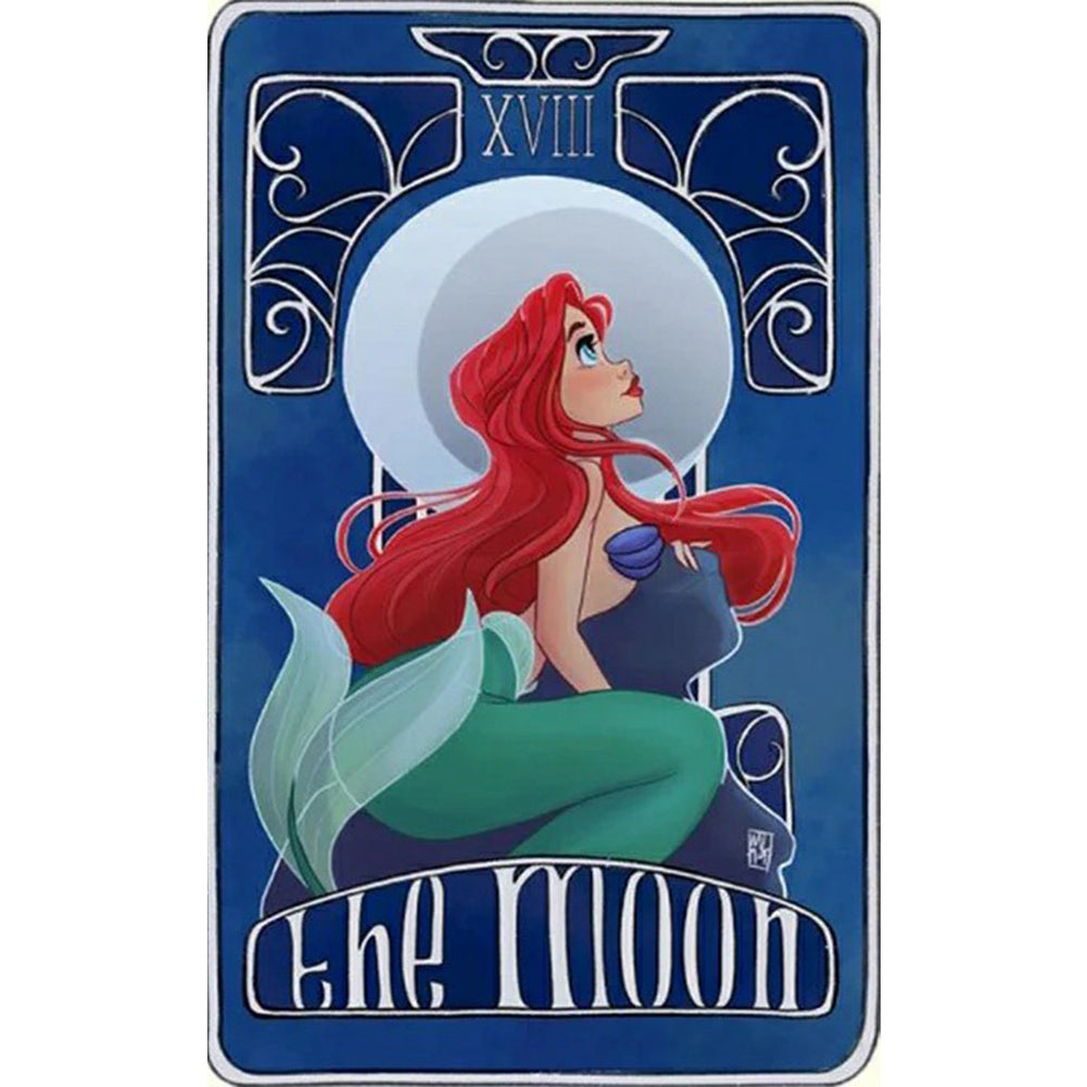 Ariel 30*50CM(Canvas) Full Round Drill Diamond Painting