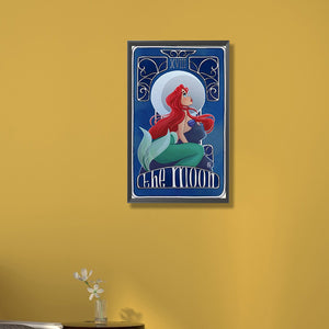Ariel 30*50CM(Canvas) Full Round Drill Diamond Painting