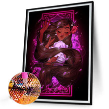 Load image into Gallery viewer, Magical Girl 40*55CM(Canvas) Full Round Drill Diamond Painting
