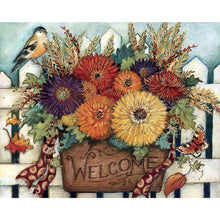 Load image into Gallery viewer, Flower Basket 60*50CM(Canvas) Full Round Drill Diamond Painting
