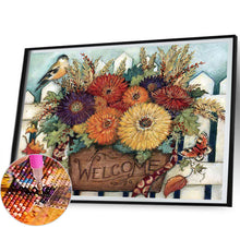 Load image into Gallery viewer, Flower Basket 60*50CM(Canvas) Full Round Drill Diamond Painting
