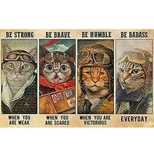 Load image into Gallery viewer, Aviator Cat 35*55CM(Canvas) Full Round Drill Diamond Painting
