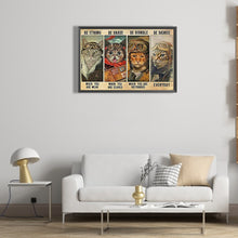 Load image into Gallery viewer, Aviator Cat 35*55CM(Canvas) Full Round Drill Diamond Painting
