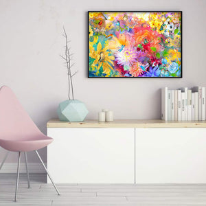 Huancan - Flowers And Birds - 60*45CM 11CT 3 Stamped Cross Stitch
