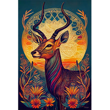 Load image into Gallery viewer, Totem Elk 40*60CM(Canvas) Full Round Drill Diamond Painting
