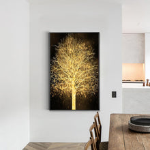 Load image into Gallery viewer, Golden Tree 45*70CM(Picture) Full Square Drill Diamond Painting
