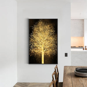 Golden Tree 45*70CM(Picture) Full Square Drill Diamond Painting