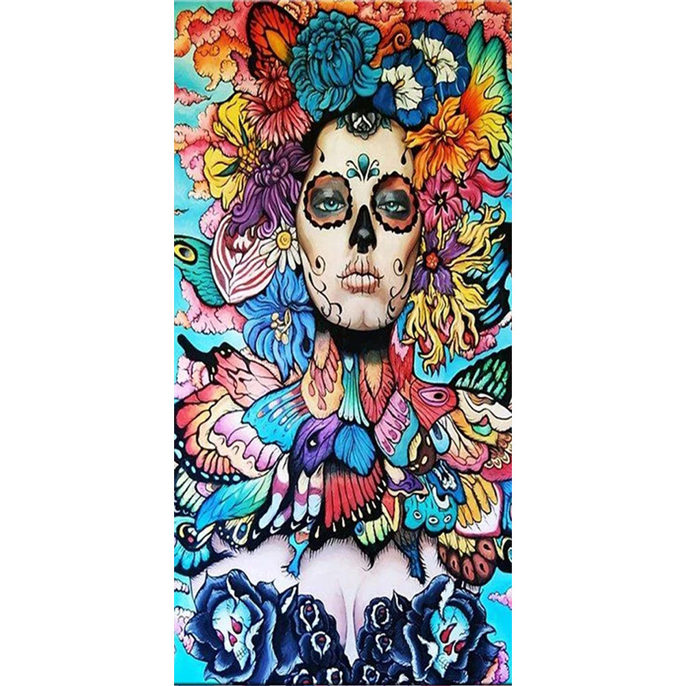 Flower Fairies 30*70CM(Canvas) Full Round Drill Diamond Painting