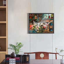 Load image into Gallery viewer, Cat Sleeping Lazy 50*40CM(Canvas) Full Round Drill Diamond Painting
