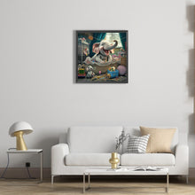 Load image into Gallery viewer, Mother Elephant 40*40CM(Canvas) Full Round Drill Diamond Painting
