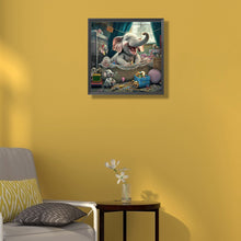 Load image into Gallery viewer, Mother Elephant 40*40CM(Canvas) Full Round Drill Diamond Painting
