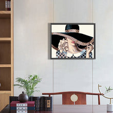 Load image into Gallery viewer, Elegant Girl 50*40CM(Canvas) Full Round Drill Diamond Painting

