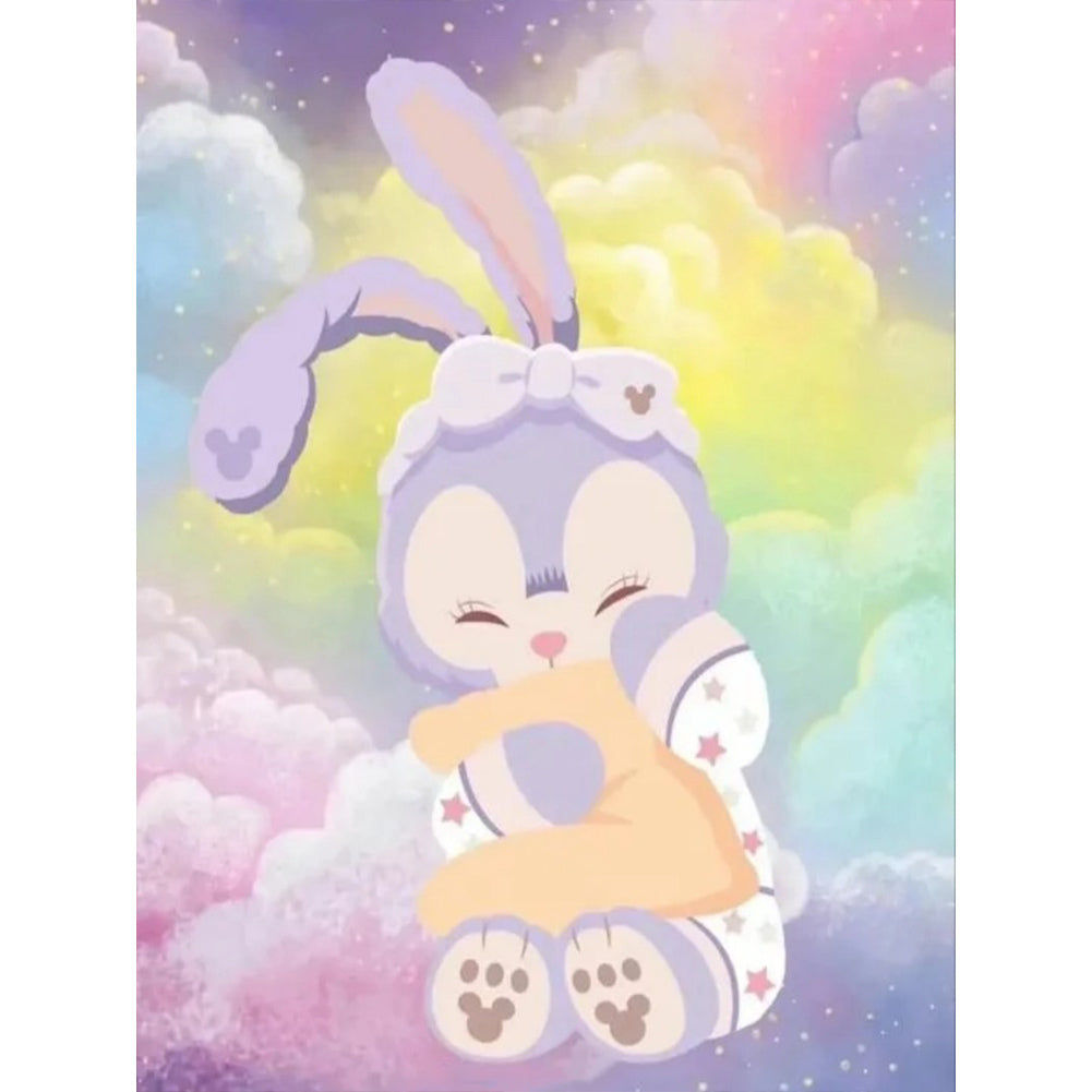 Stellalou Awakens On A Rainbow Cloud 40*50CM(Canvas) Full Round Drill Diamond Painting