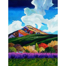 Load image into Gallery viewer, Flower Trees Under A Blue Sky 40*50CM(Canvas) Full Round Drill Diamond Painting
