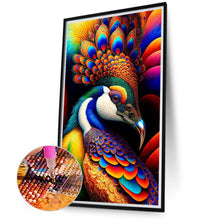 Load image into Gallery viewer, Graceful Peacock 40*70CM(Picture) Full Square Drill Diamond Painting
