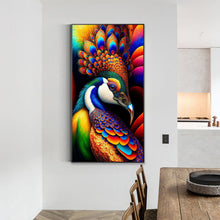 Load image into Gallery viewer, Graceful Peacock 40*70CM(Picture) Full Square Drill Diamond Painting
