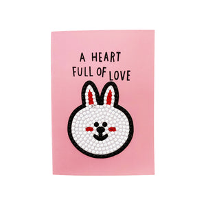 8pcs Diamond Art Crystal Sketchbook DIY Diamond Mosaic Diary Book (Small Head)
