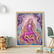 Load image into Gallery viewer, Yishu - Disney Princesses - 40*50CM 11CT 3 Stamped Cross Stitch
