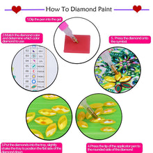 Load image into Gallery viewer, Feather Hat 30*40CM(Canvas) Partial Special Shaped Drill Diamond Painting
