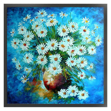 Load image into Gallery viewer, Yishu - Daisy - 50*50CM 11CT 3 Stamped Cross Stitch
