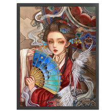 Load image into Gallery viewer, Huancan - Ancient Beauty - 50*65CM 11CT 3 Stamped Cross Stitch
