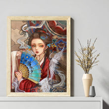 Load image into Gallery viewer, Huancan - Ancient Beauty - 50*65CM 11CT 3 Stamped Cross Stitch
