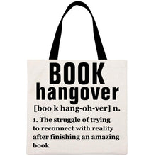 Load image into Gallery viewer, Canvas Bag-Books 40*40CM
