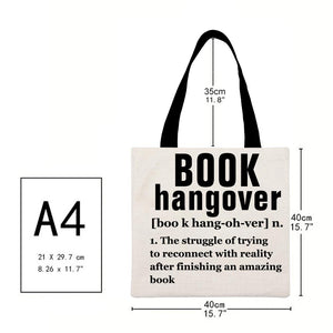 Canvas Bag-Books 40*40CM