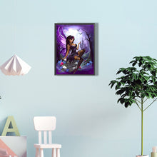 Load image into Gallery viewer, Magical Dark Girl 30*40CM(Canvas) Full Round Drill Diamond Painting
