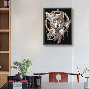 Dream Catcher 30*40CM(Canvas) Full Round Drill Diamond Painting
