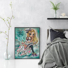 Load image into Gallery viewer, Huancan - Big-Eyed Doll - 50*60CM 11CT 3 Stamped Cross Stitch
