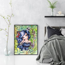 Load image into Gallery viewer, Yishu - Alice In Wonderland - 40*53CM 11CT 3 Stamped Cross Stitch
