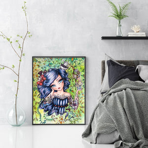 Yishu - Alice In Wonderland - 40*53CM 11CT 3 Stamped Cross Stitch