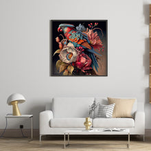 Load image into Gallery viewer, Parrot And Flowers 40*40CM(Canvas) Full Round Drill Diamond Painting
