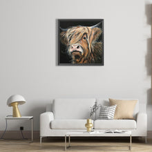 Load image into Gallery viewer, Highland Yak 45*45CM(Canvas) Full Round Drill Diamond Painting
