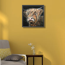 Load image into Gallery viewer, Highland Yak 45*45CM(Canvas) Full Round Drill Diamond Painting
