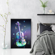 Load image into Gallery viewer, Yishu - Violin - 40*60CM 11CT 3 Stamped Cross Stitch
