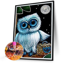 Load image into Gallery viewer, Owl 30*40CM(Canvas) Full Round Drill Diamond Painting

