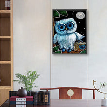 Load image into Gallery viewer, Owl 30*40CM(Canvas) Full Round Drill Diamond Painting
