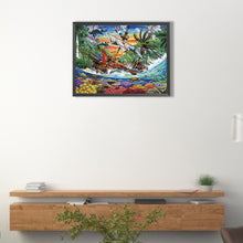 Load image into Gallery viewer, Underwater World And Sailboat 40*30CM(Canvas) Full Round Drill Diamond Painting
