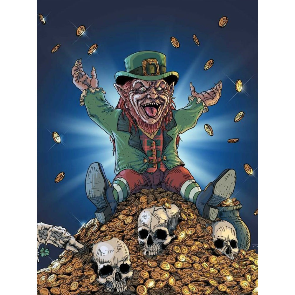 Leprechaun 30*40CM(Canvas) Full Round Drill Diamond Painting