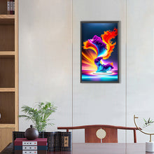 Load image into Gallery viewer, Colorful 30*50CM(Canvas) Full Round Drill Diamond Painting

