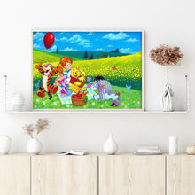 Load image into Gallery viewer, Huancan - Disney Winnie The Pooh - 60*40CM 11CT 3 Stamped Cross Stitch
