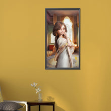 Load image into Gallery viewer, Girl 30*60CM(Canvas) Full Round Drill Diamond Painting
