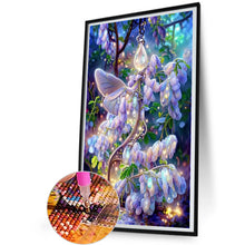 Load image into Gallery viewer, Wisteria 30*50CM(Canvas) Full Round Drill Diamond Painting
