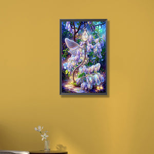 Wisteria 30*50CM(Canvas) Full Round Drill Diamond Painting