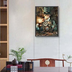 Steampunk 30*40CM(Canvas) Full Round Drill Diamond Painting