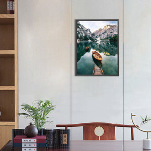 Landscape 30*40CM(Canvas) Full Round Drill Diamond Painting