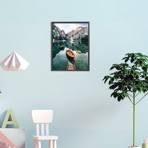 Landscape 30*40CM(Canvas) Full Round Drill Diamond Painting